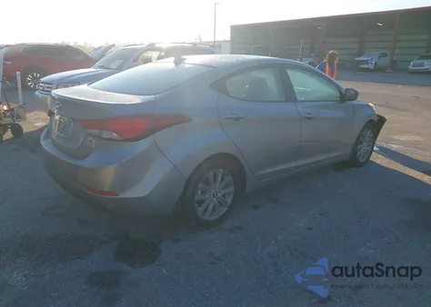 2014 Hyundai Elantra Se z USA, uszkodzony, nr VIN KMHDH4AE9EU126817